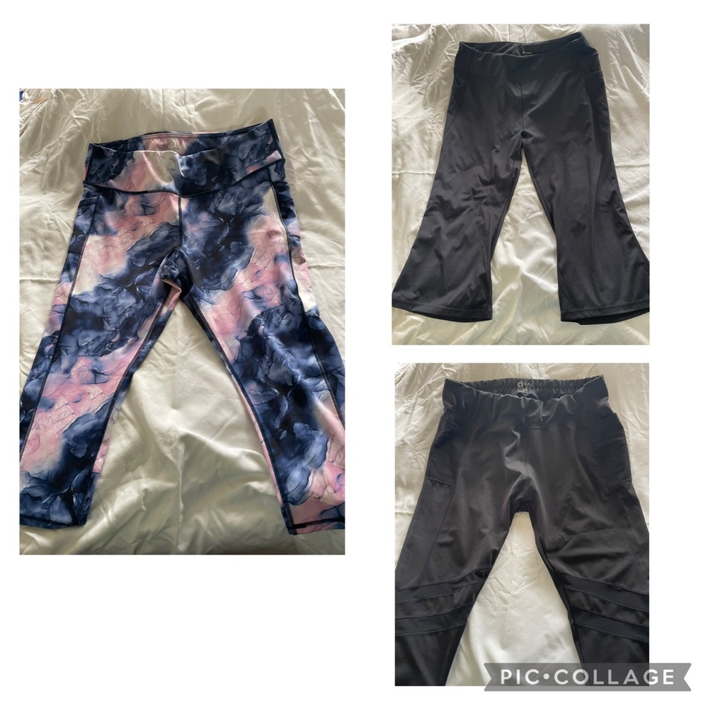 Stylish Womens Workout- Black and Multicolor